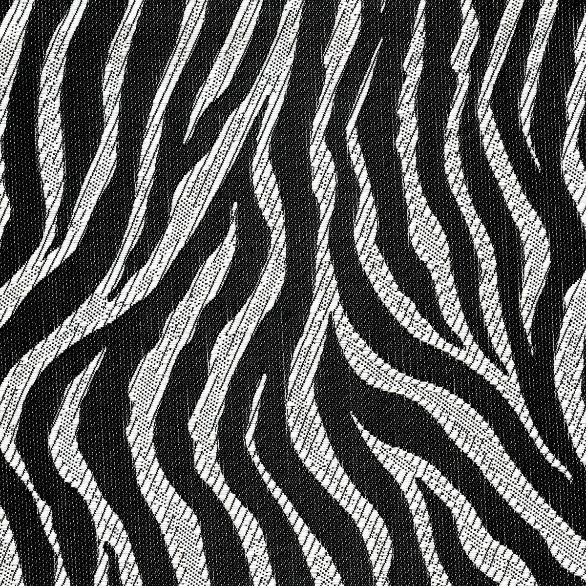Fabric Polyester Jacquard; RT7412E-003 Tiger Stripe, Silver 
